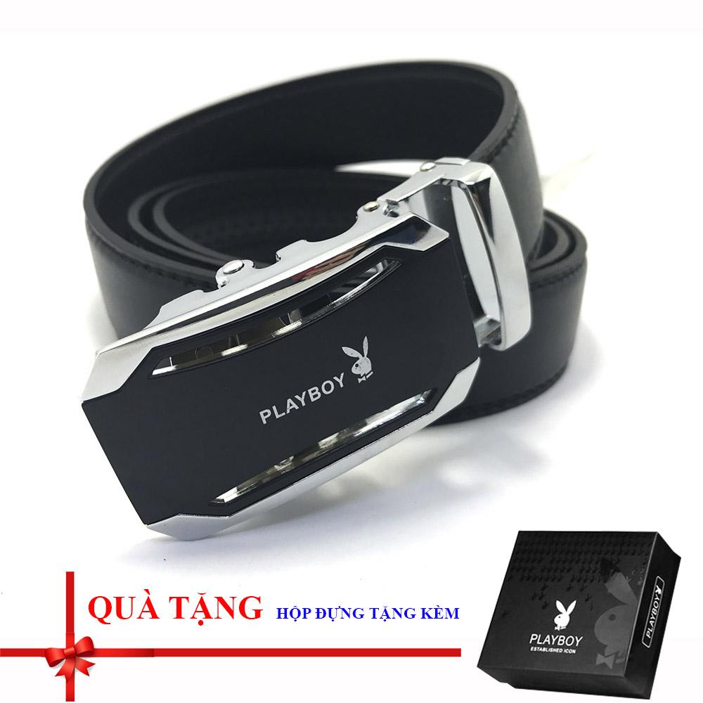 Thắt lưng dây nịt nam khóa tự động (Full hộp đựng)