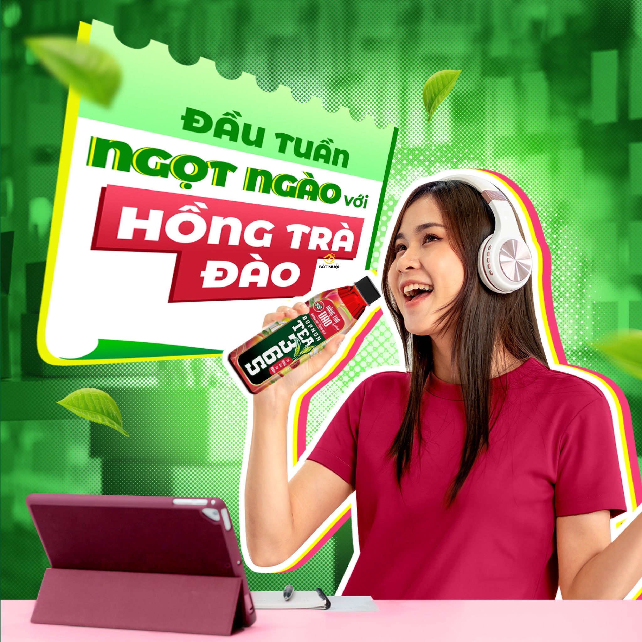 Trà BUPNON TEA365 chai 500ml - CTY BÁT MUỘI