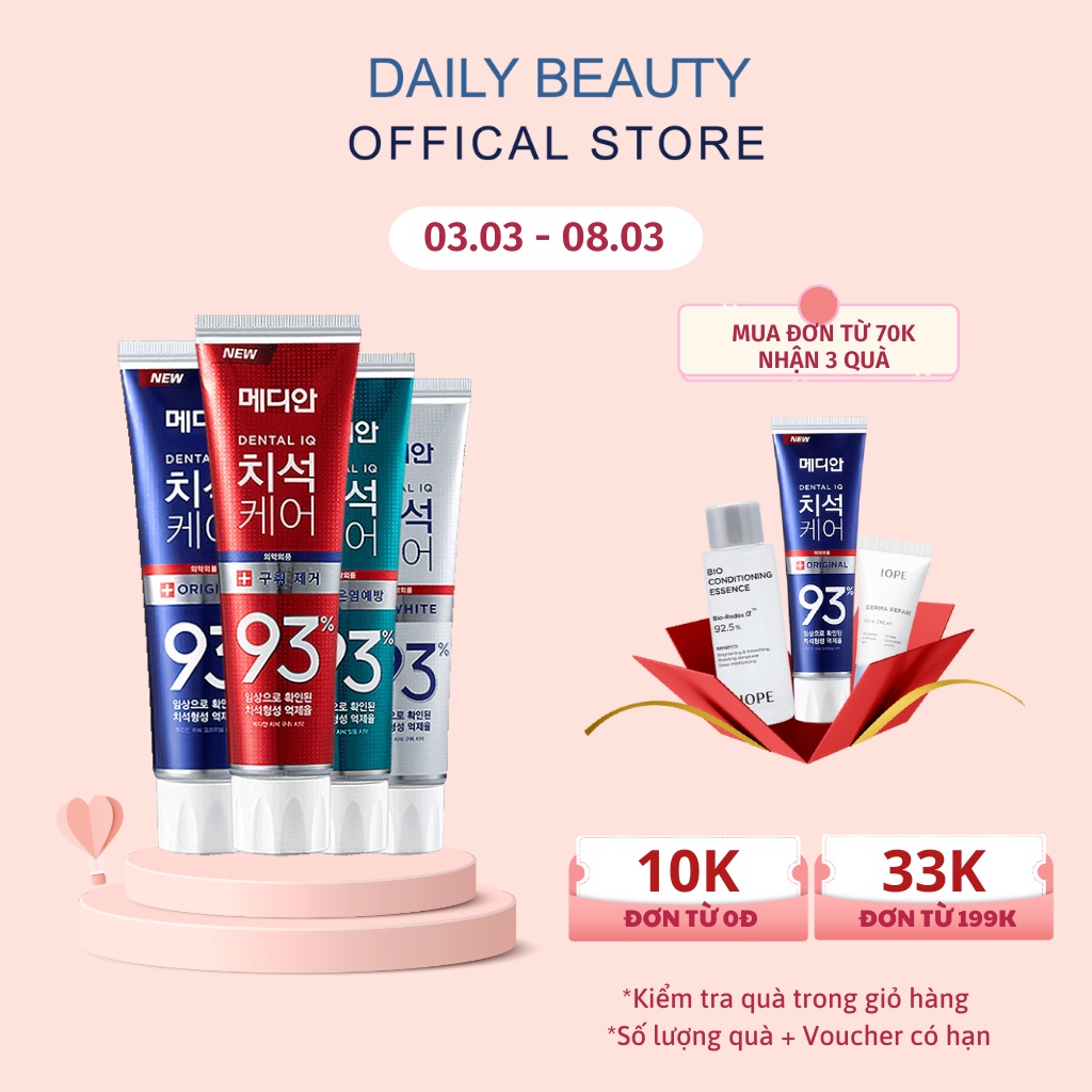 Kem Đánh Răng MEDIAN Dental IQ 120g