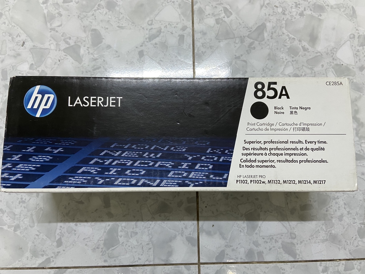 Mực in hp 85a black original laser toner cartridge - hàng chính hãng - dùng cho máy hp p1102 , m1212nf , m1217 , m1132