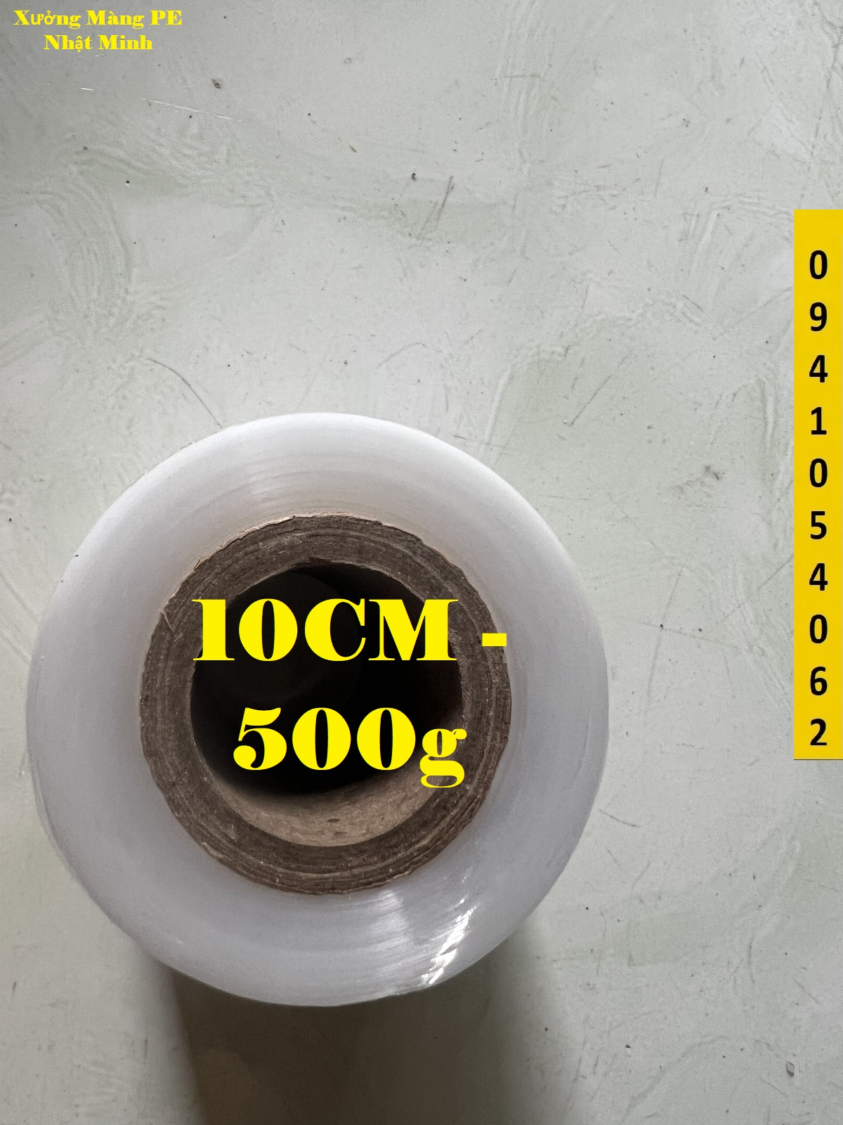 Màng PE, màng quấn bụng ủ tê giảm mỡ 10cm