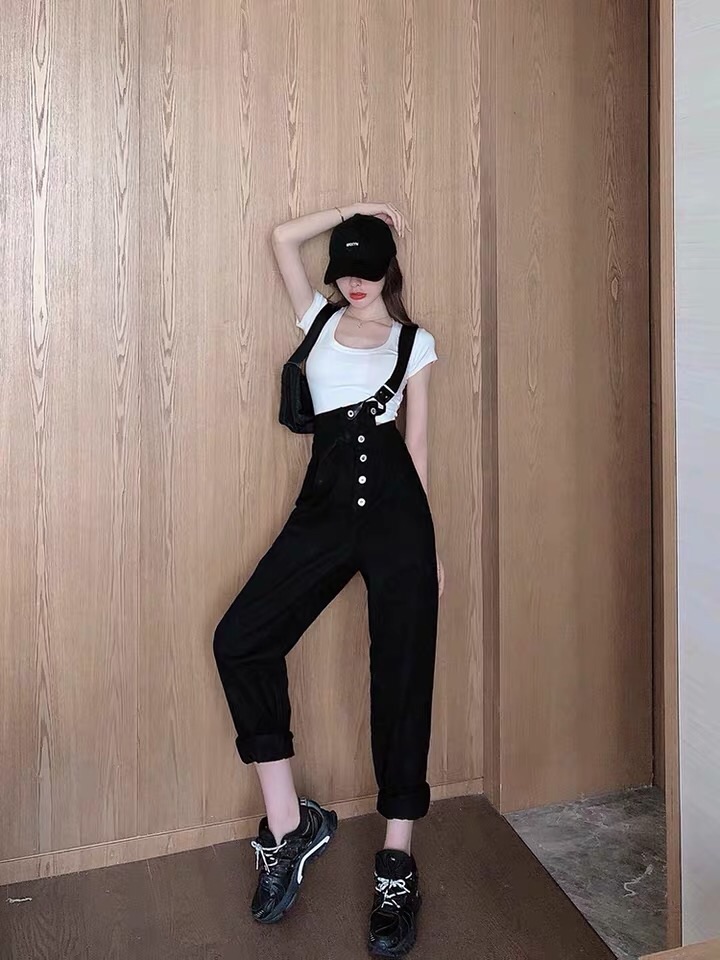 Quần yếm nữ hottrend (ảnh thật)