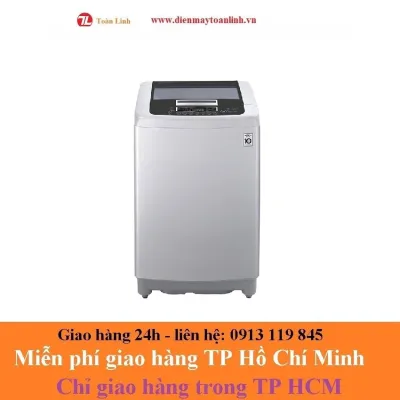 Máy giặt LG T2108VSPM2 Smart Inverter lồng đứng 8kg (Bạc)