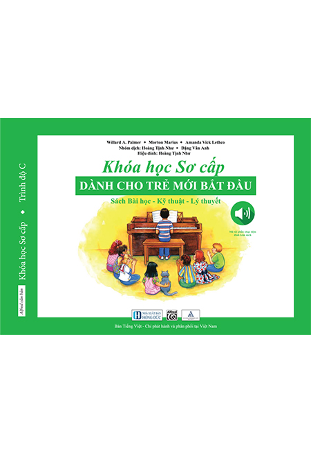 Sách - Piano: Khóa Học Sơ Cấp Dành Cho Trẻ Mới Bắt Đầu - Trình Độ C - Phương Nam Book