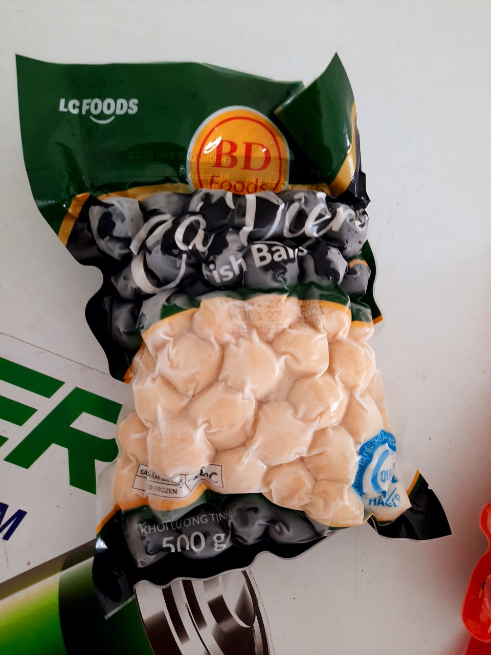 500gr cá viên loại ngon Lacusina