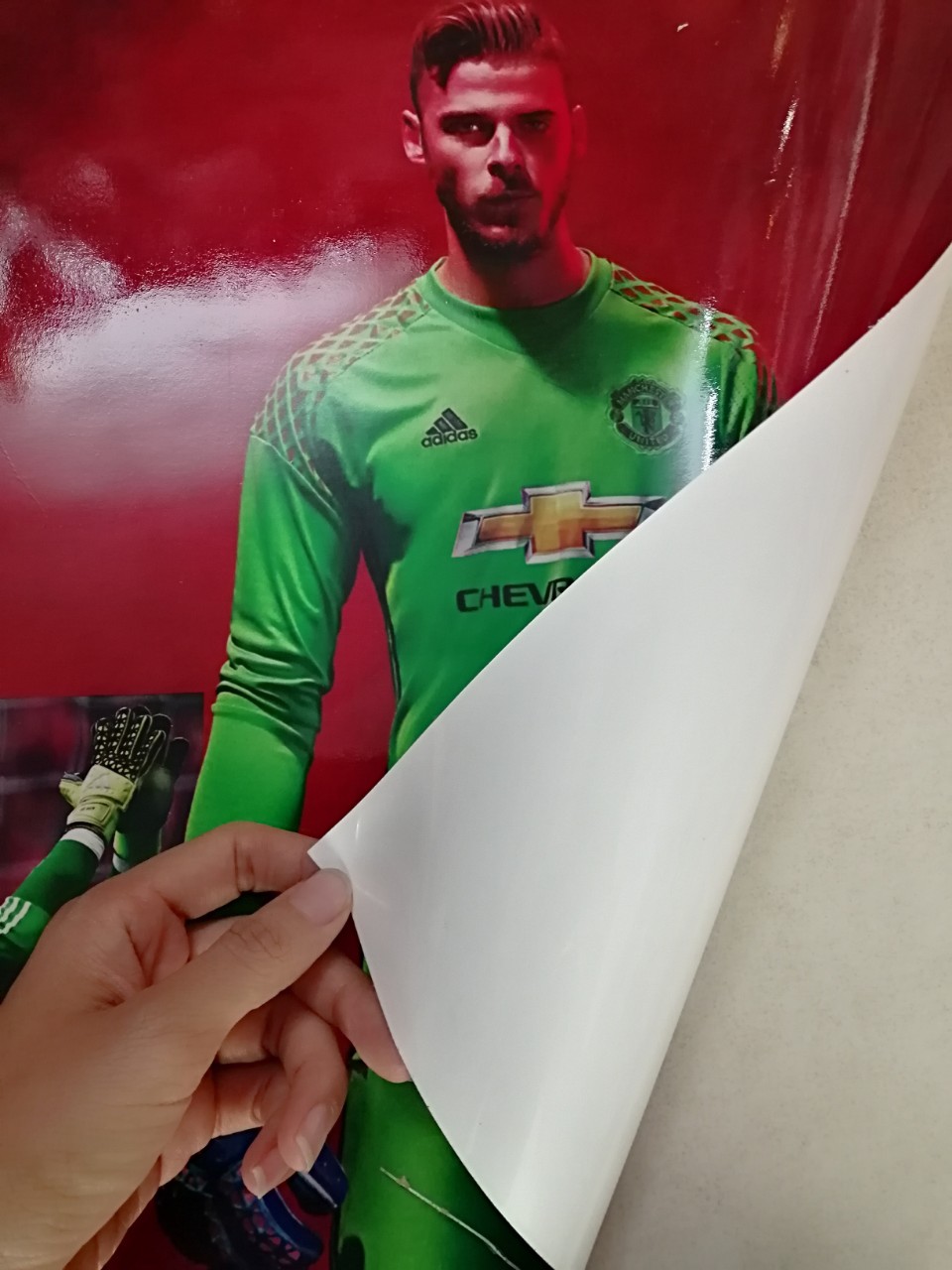 Decal dán tường cầu thủ MU