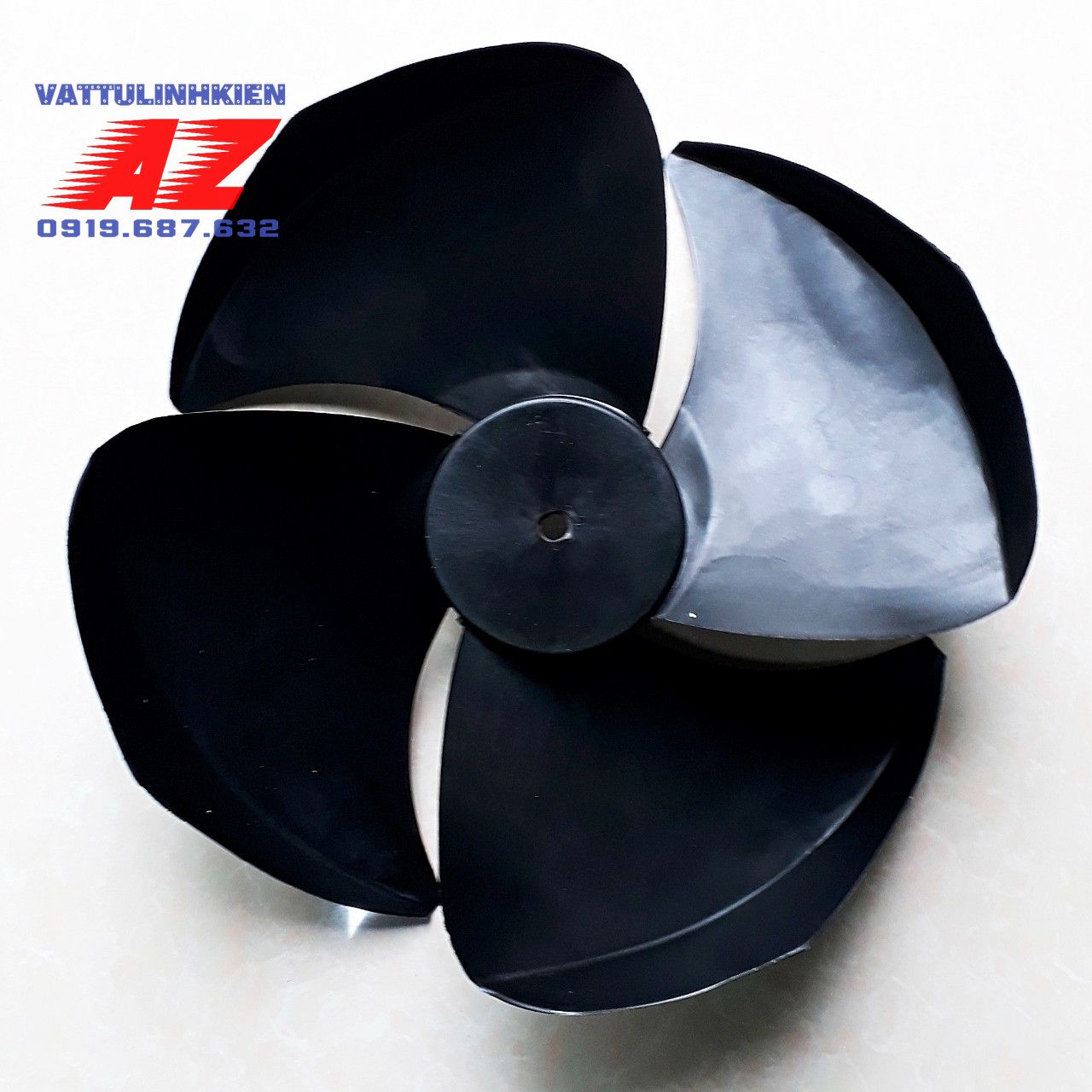 Flashsale_23-24/07_FreeshipMax_Cánh quạt hơi nước có gờ đường kính 40 cm -lỗ trục 12mm - ngược chiều