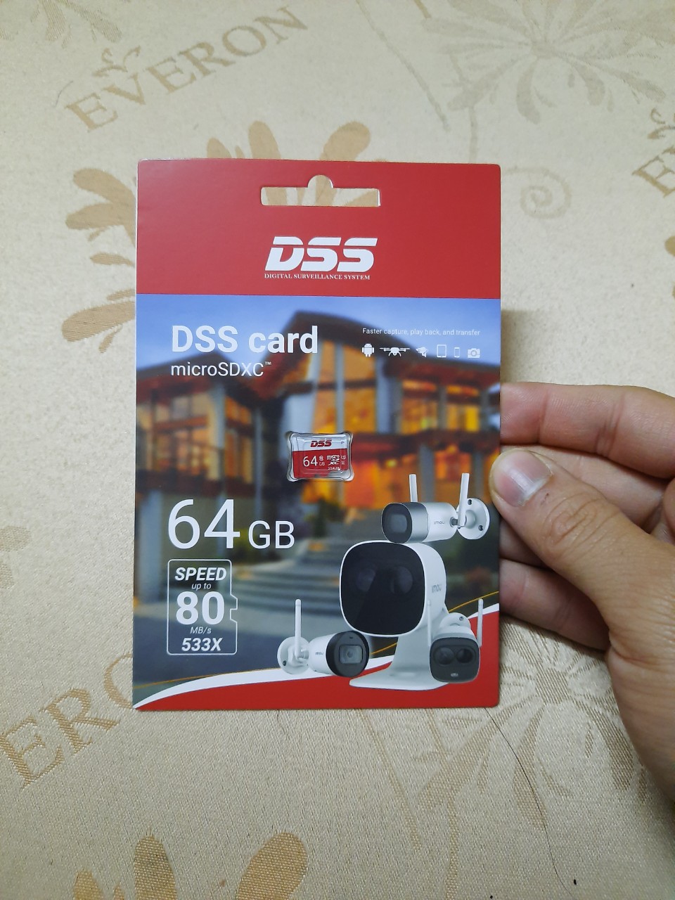 Thẻ nhớ micro SD DSS 64GB chuyên camera (bảo hành 36T)