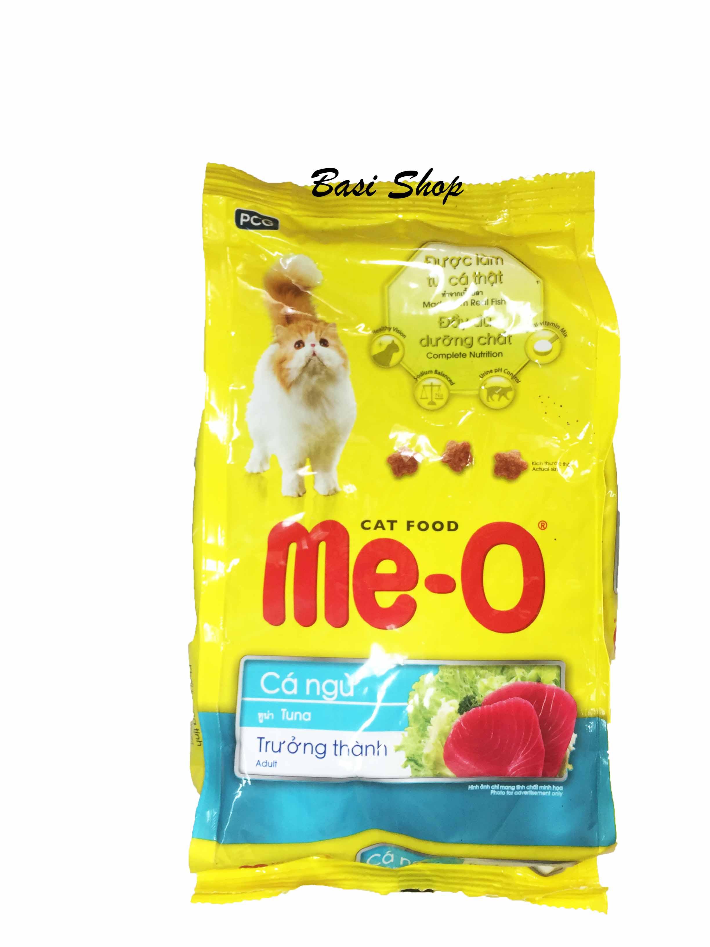 Thức Ăn Mèo Me-O Vị Cá Ngừ Cho Mèo Trường Thành 350g