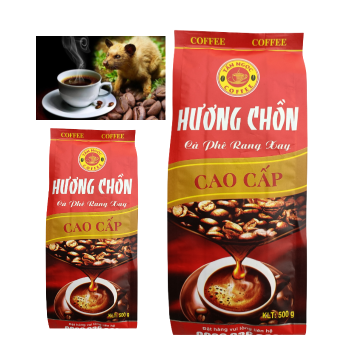 Gu vừa vị thanh - 500gram Cà phê rang xay pha phin
