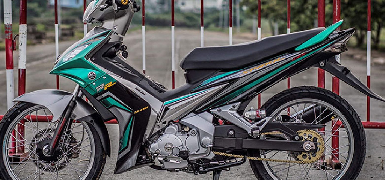 Tem Rời Exciter Spark 2010 Đen Xanh Ngọc