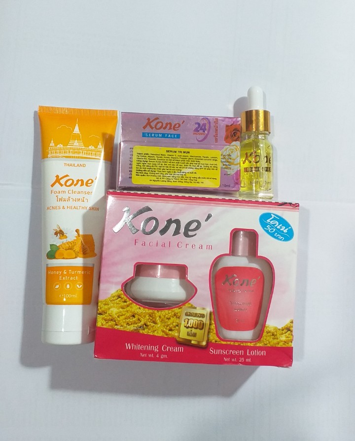 Set kem 3 món kone Thái lan dành cho da mụn