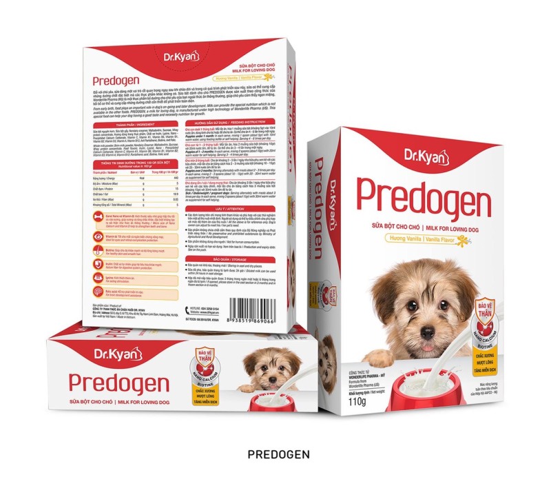 Sữa bột dinh dưỡng Dr.Kyan Precaten cho chó mèo