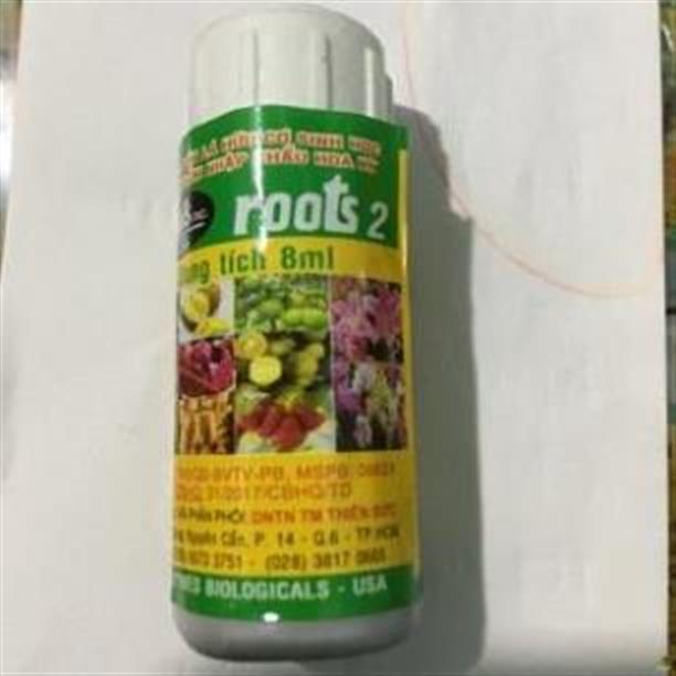 Phân bón kích rễ root roots 2 của mỹ set 2 ống x 8ml