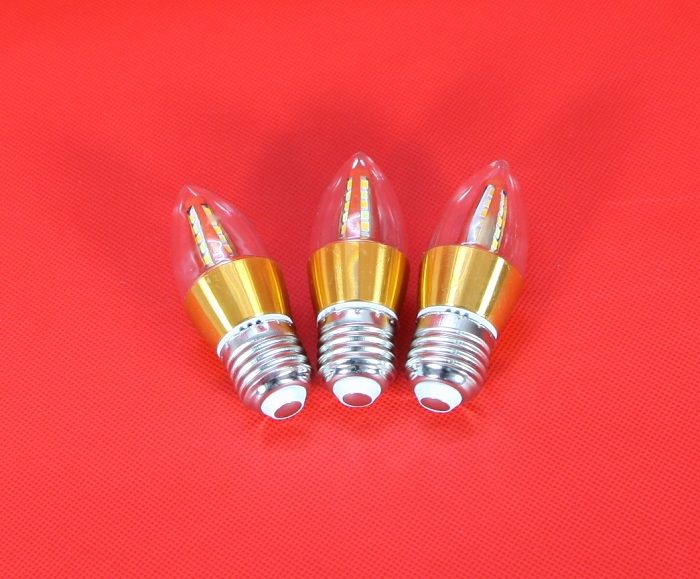 Bộ 2 bóng đèn led c35 4w hình quả nhót đổi màu đui e27