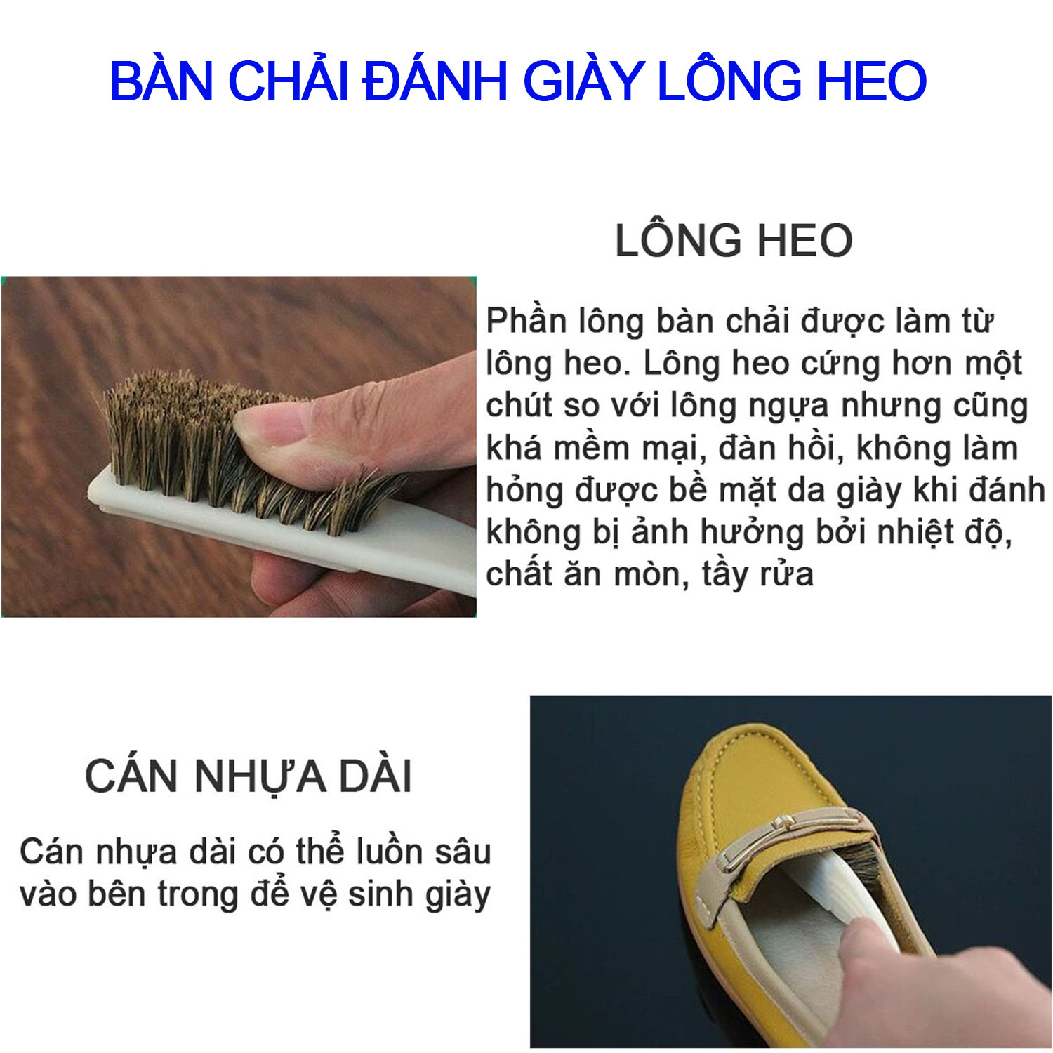 Bộ vệ sinh giày 7 món P147