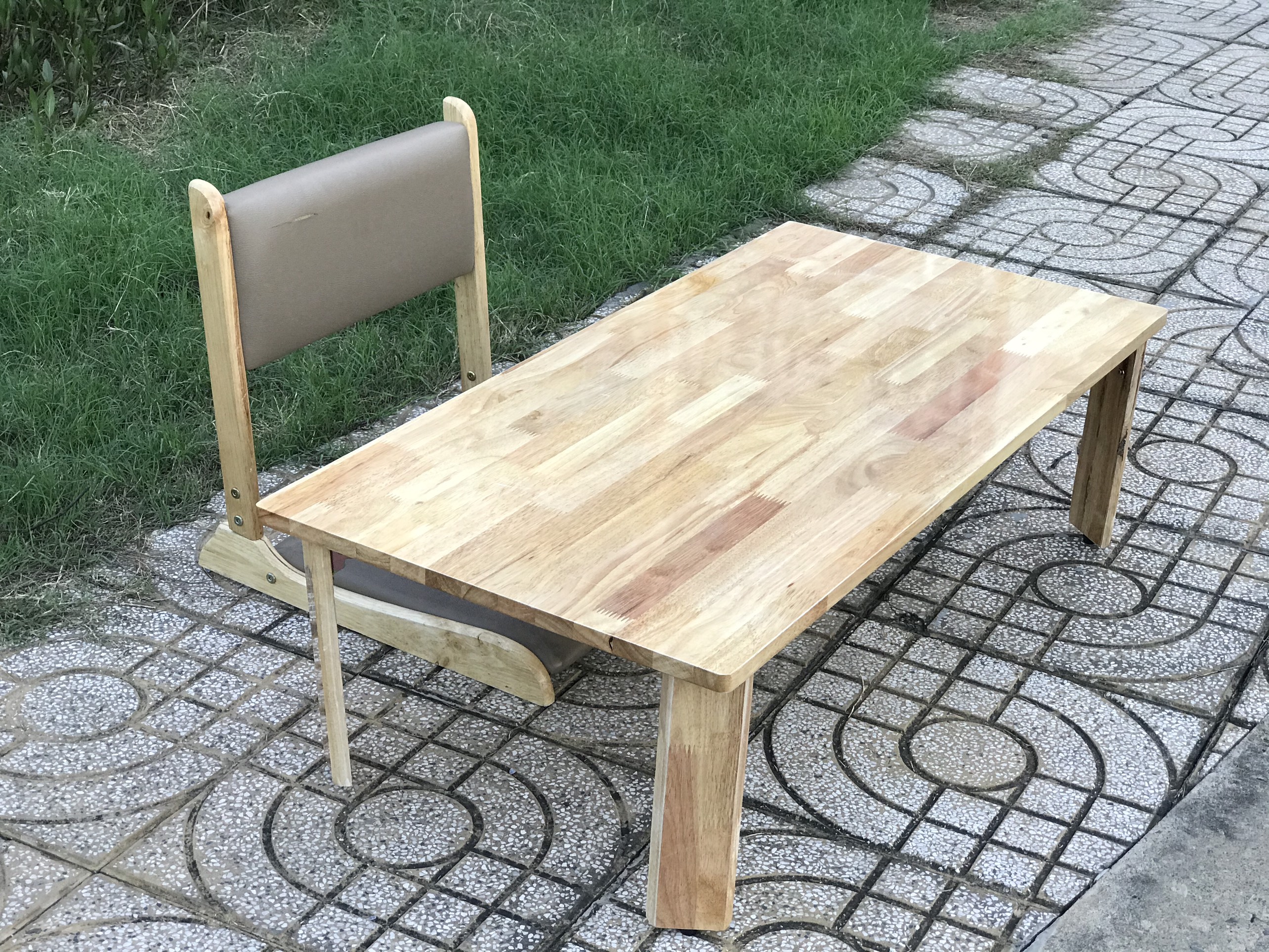 [HCM]Bàn Chân Gỗ Ngồi Bệt Gấp Gọn