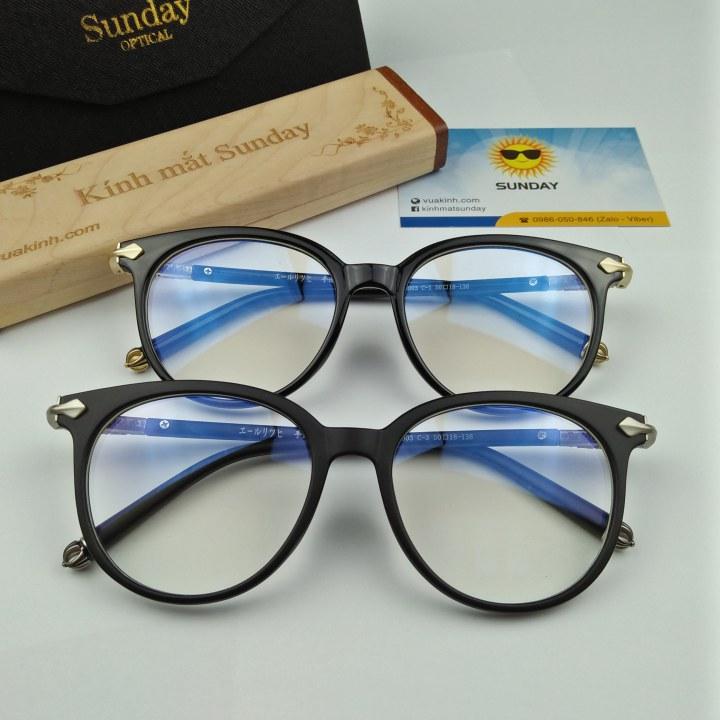Gọng kính cận chrome heart CH02