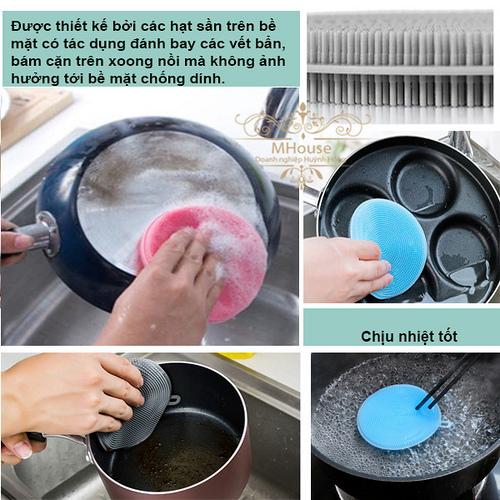 Brushes Cleaning Brushes Silicone Pad Pot Pan Kitchen Cleaning Wash Tool multifunction Dish Bowl Scouring