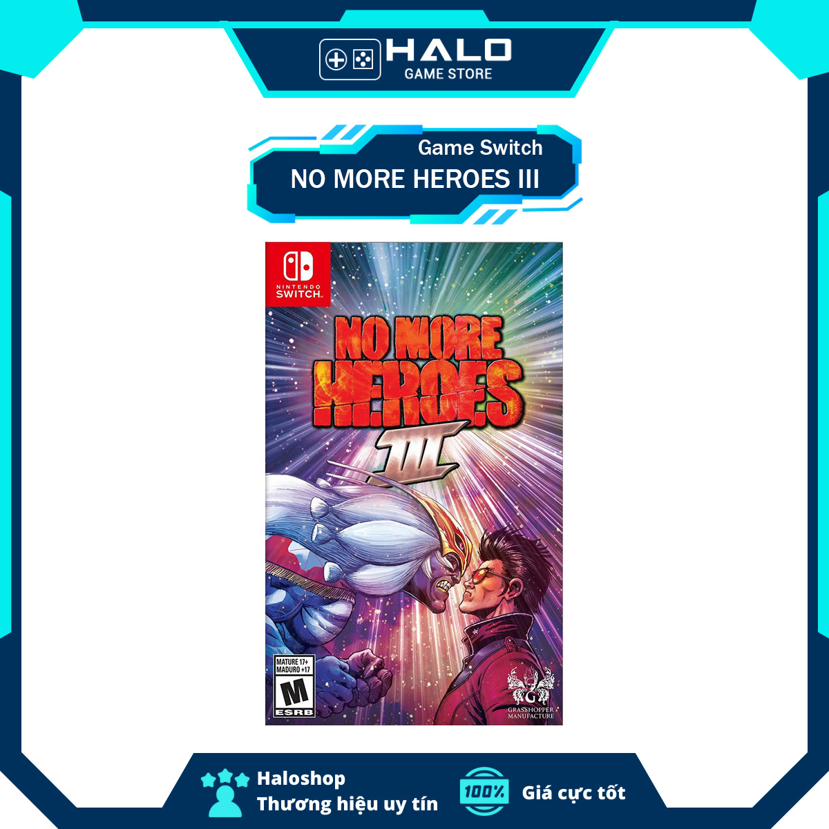 Thẻ Game Switch NO MORE HEROES III