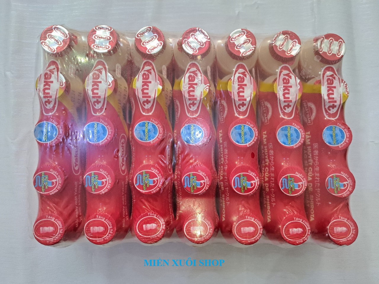 07 Lốc sữa chua uống lên men yakult 65ml