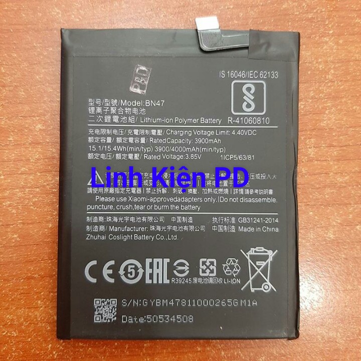 Pin xiaomi Mi A2 lite BN47