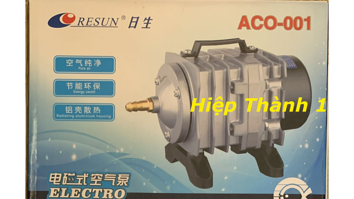 Máy sủi oxy hồ cá cảnh Resun ACO-001