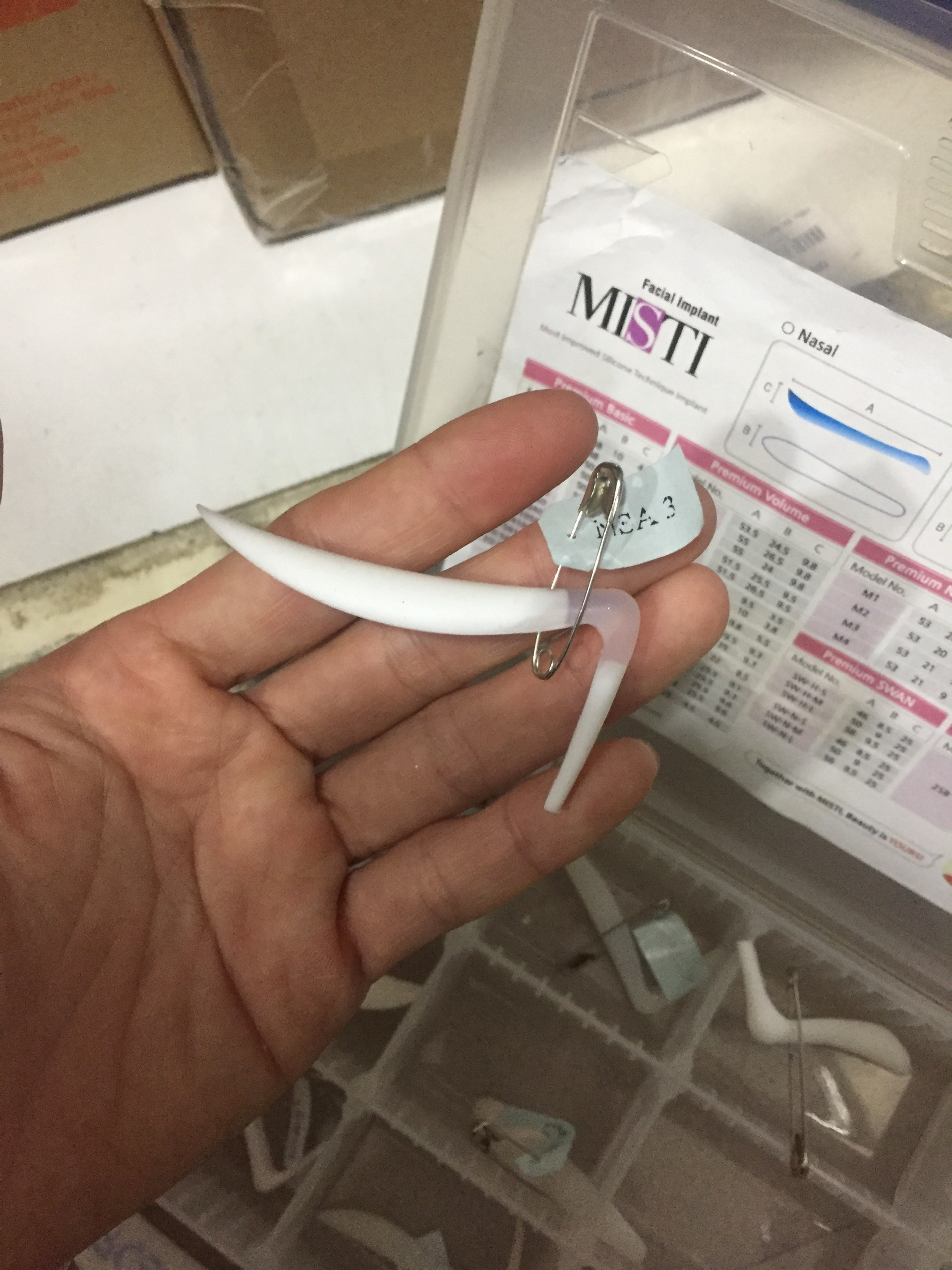 Sụn nâng mũi Safe-sil Hàn Quốc