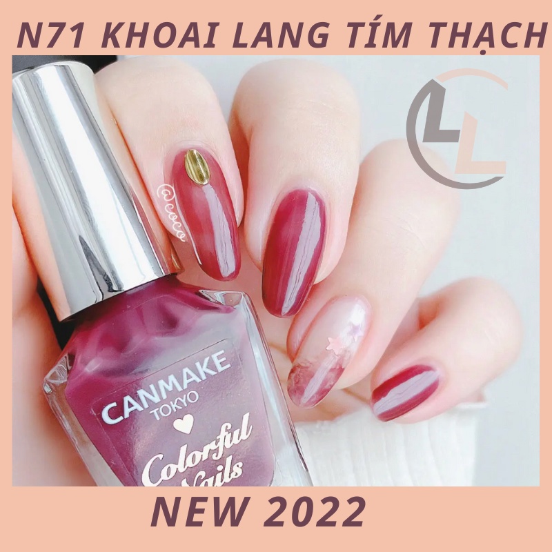 CANMAKE Sơn móng tay Colorful Nails nội địa Nhật 8ml