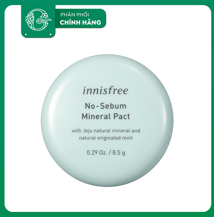 Phấn Phủ Innisfree No - Sebum Mineral Pact 8.5gr
