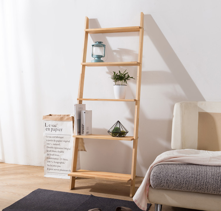 [Decor] Ladder-Shelf 5F DWOOD For Decoration