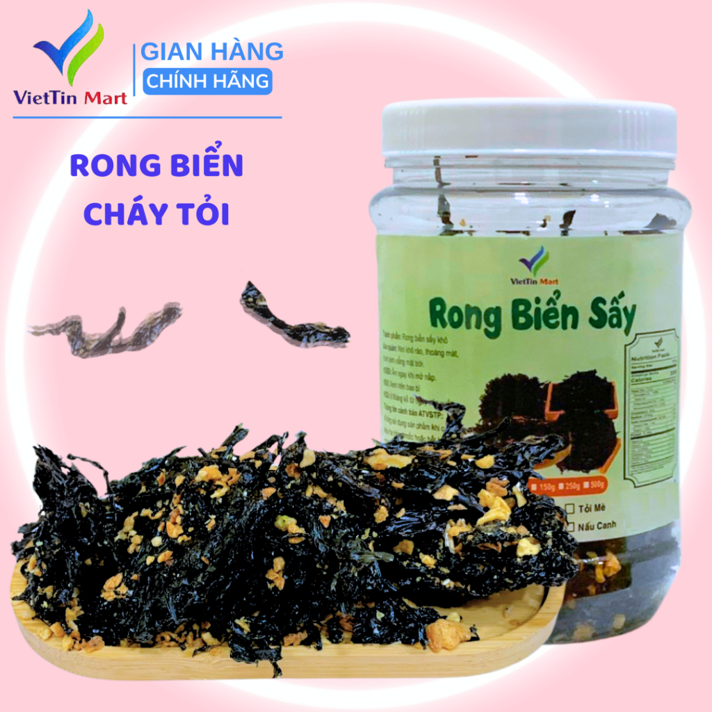 70gr rong biển cháy tỏi