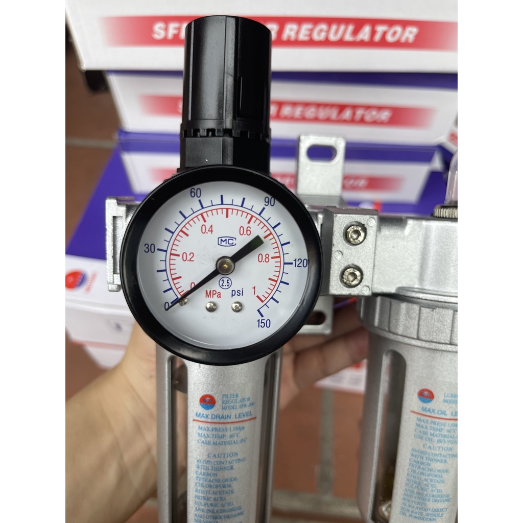 Bộ Lọc Nước Đôi Dùng Cho Máy Nén Khí