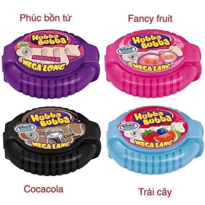 Combo 4 cuộn Hubba Bubble Đức 4 vị