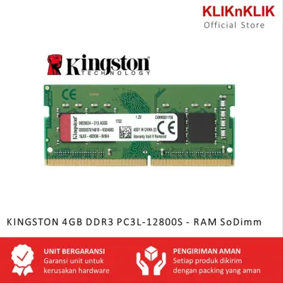 [HCM]Ram Laptop Kingston PC3L - 4gb bus 12800 NEW