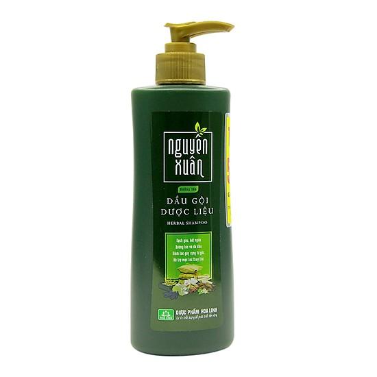 Dầu gội Dược liệu Nguyên Xuân xanh - Dưỡng tóc, phục hồi hư tổn 250ml