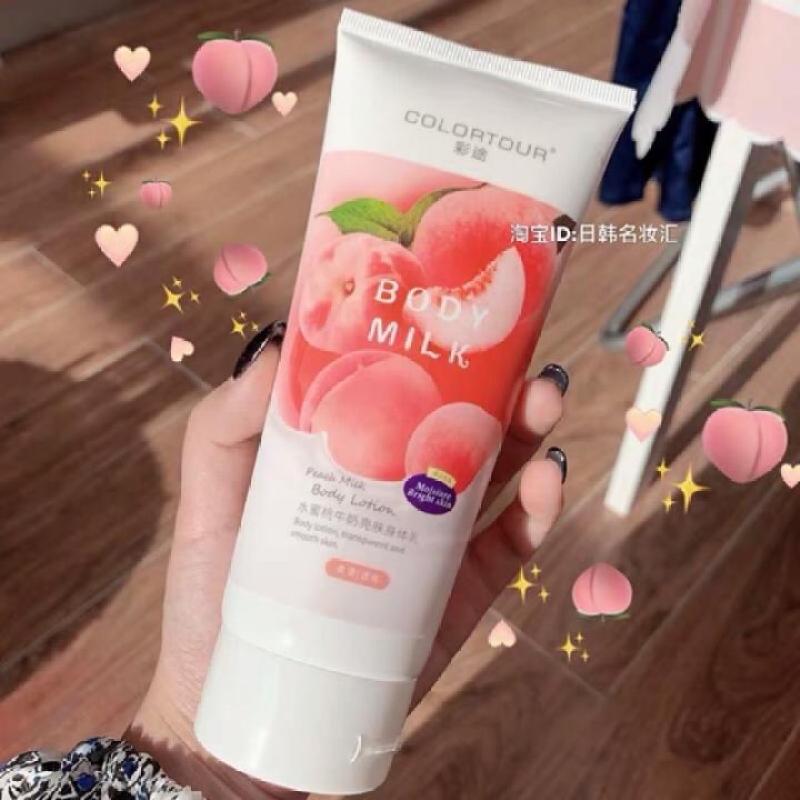 Kem body milk chiết xuất từ trái đào Sweet Peach Body Milk 200ml trắng da