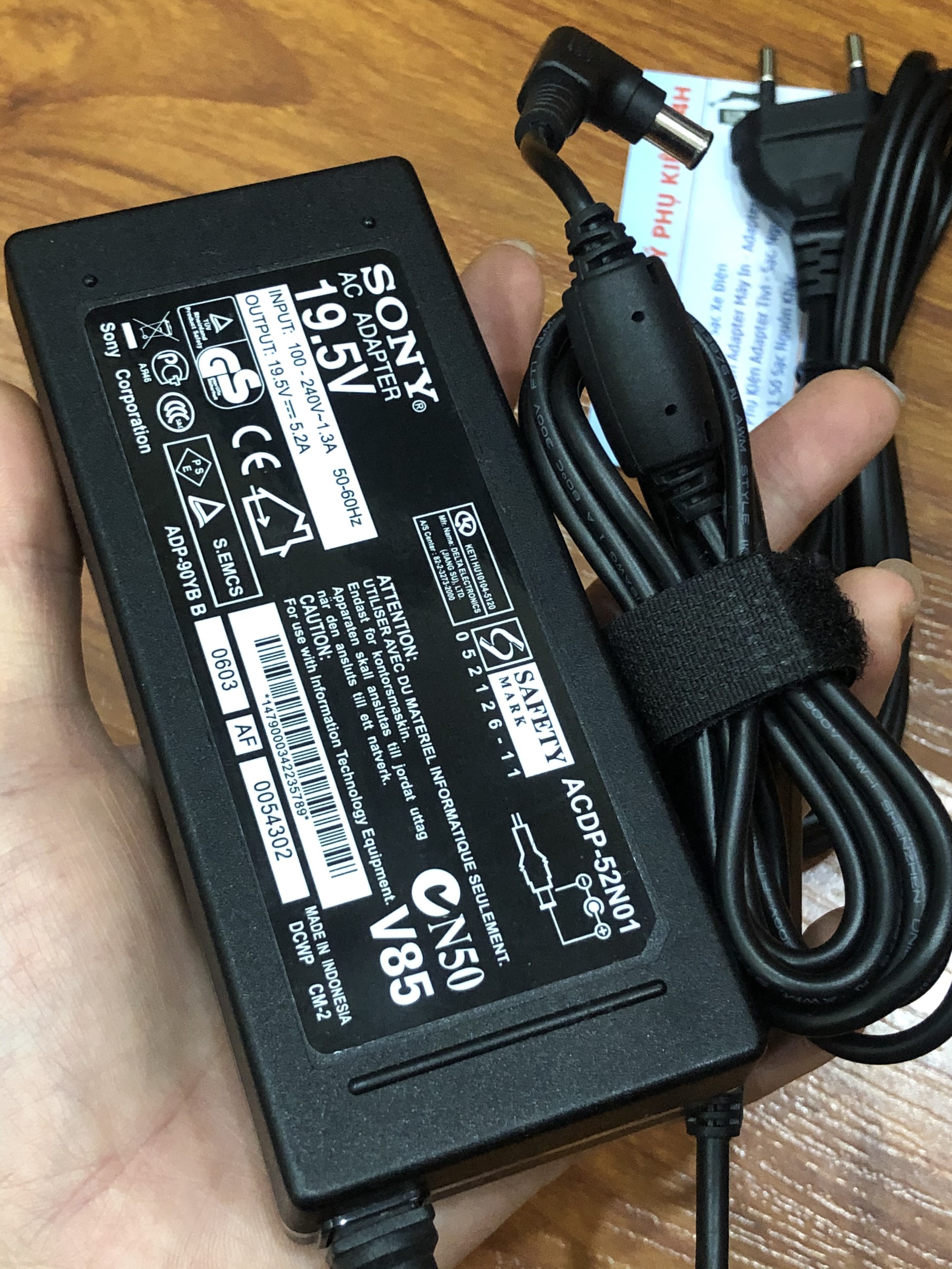Bán Cục nguồn tivi sony 19.5v 5.2a made in indonesia