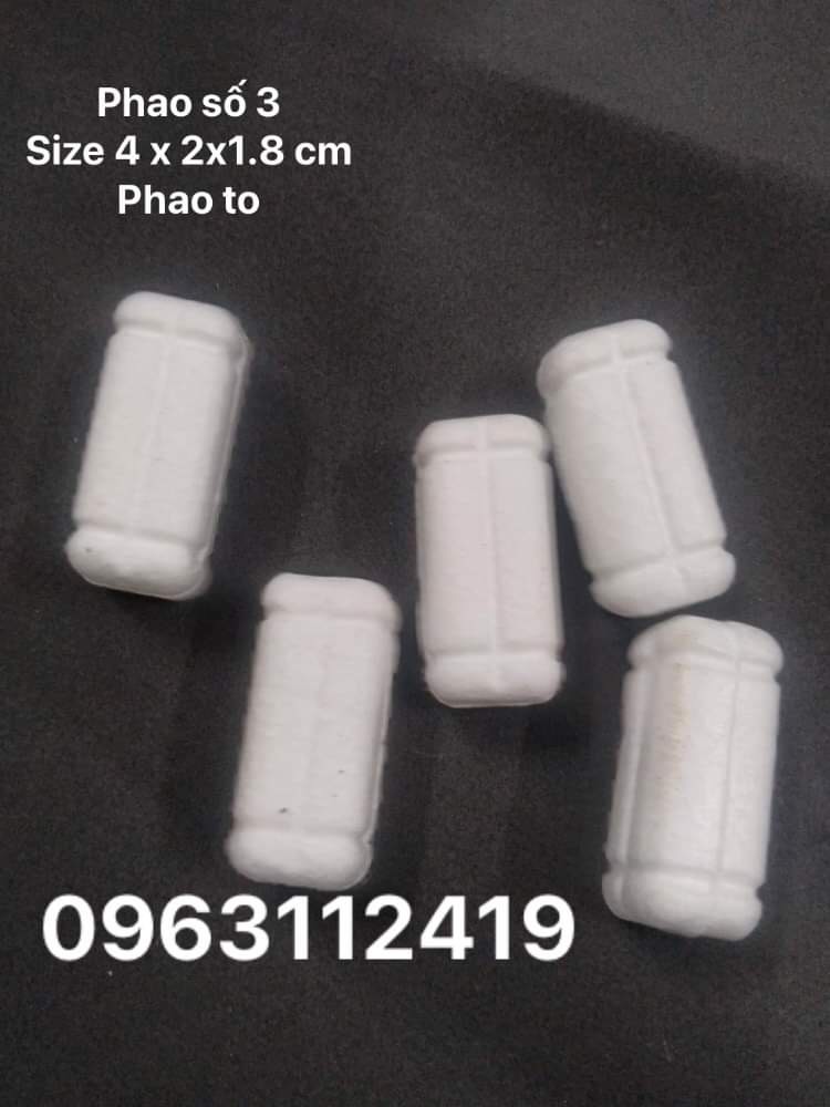 Phao quả - phao xốp loại 1 x 200 phao
