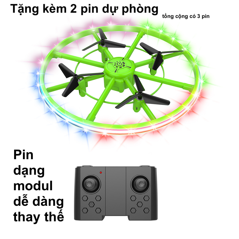 Máy bay mini Drone tặng kèm 2 pin dự phòng