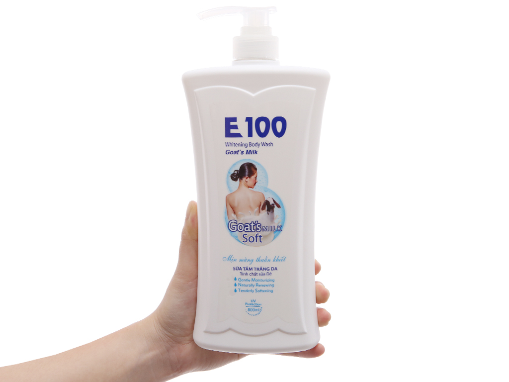 Sữa tắm trắng da E100  800ml