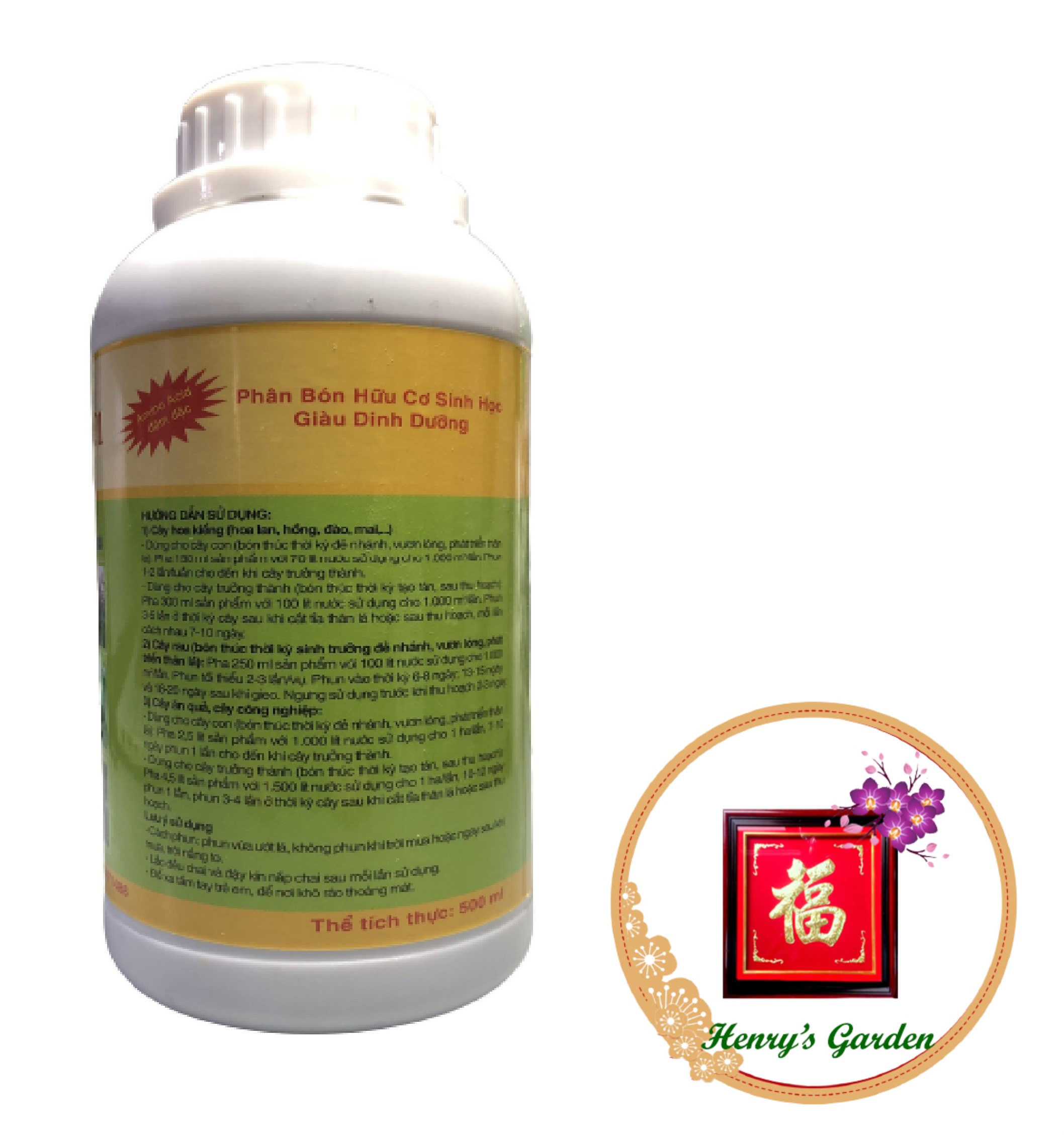 Dịch Trùn Quế Hữu Cơ Bio 01 - #137A# 500ml