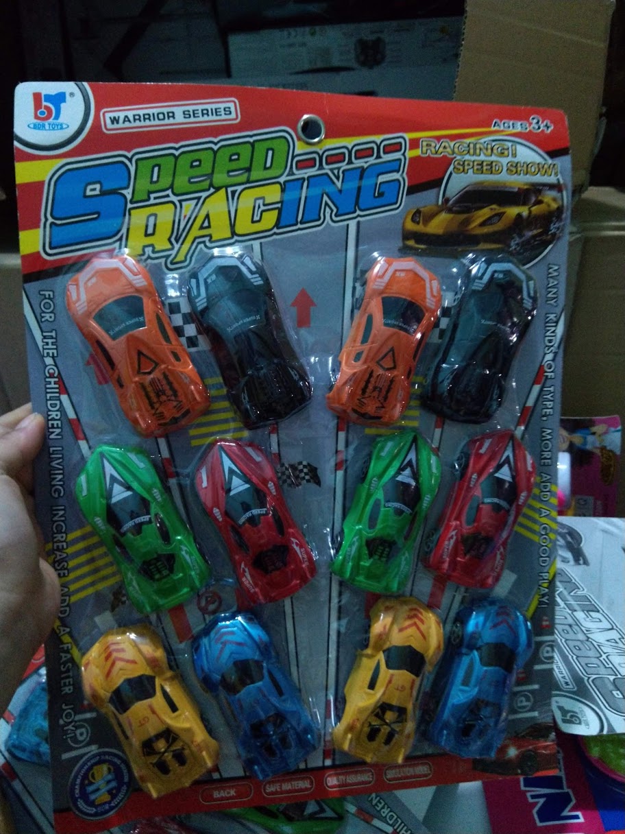 Đồ chơi vỉ xe ô tô 12 chiếc
