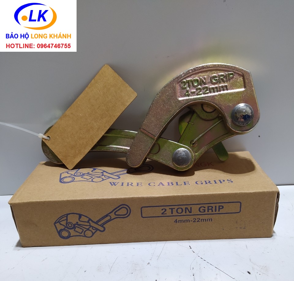 Cóc kẹp cáp 2 tấn