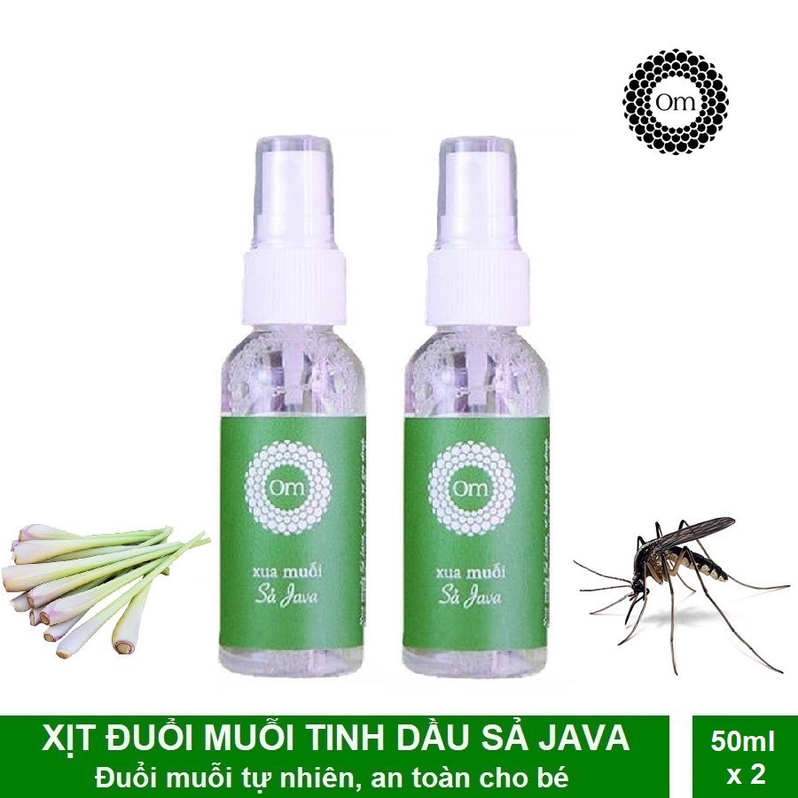 [HCM]Tinh Dầu Xua Muỗi Sả Java 50ml – Om Fountain