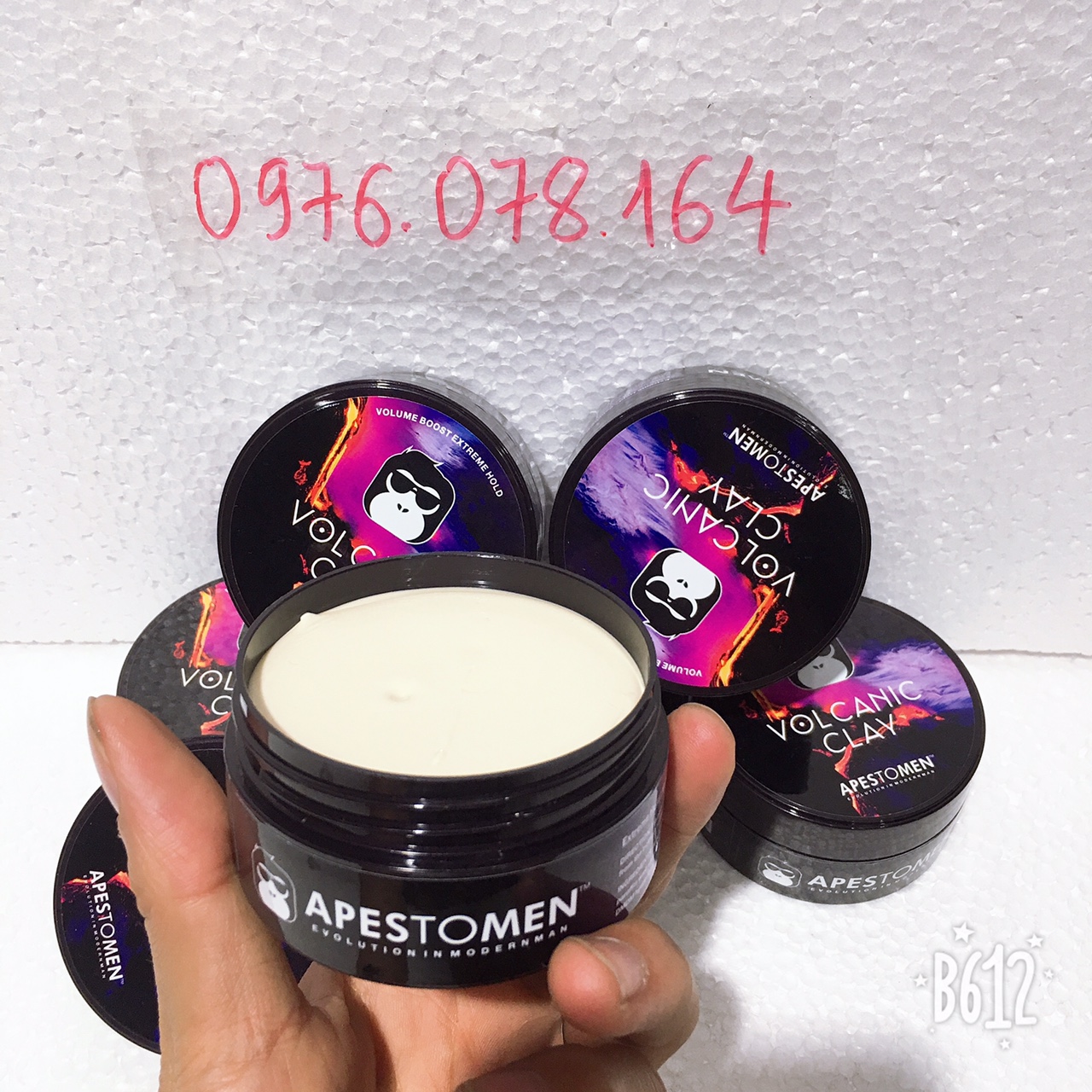 Sáp Vuốt Tóc Volcanic Clay Version 4 + Tặng Lược Chaoba
