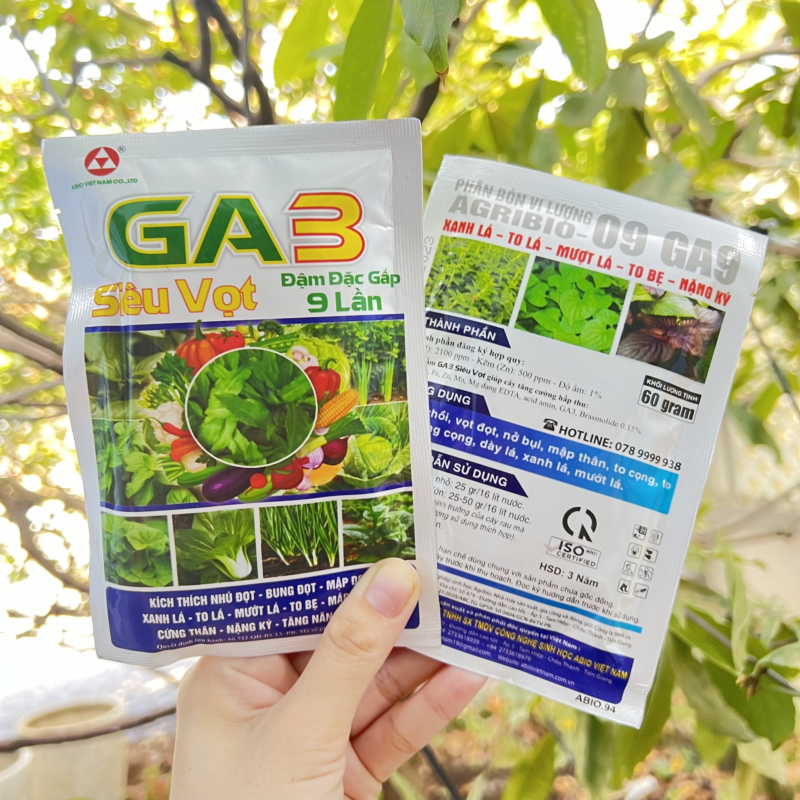 Phân bón lá GA3 Siêu vọt đọt, bung đọt, kích thích nhú đọt cung cấp GA3 và Amino hữu hiệu và