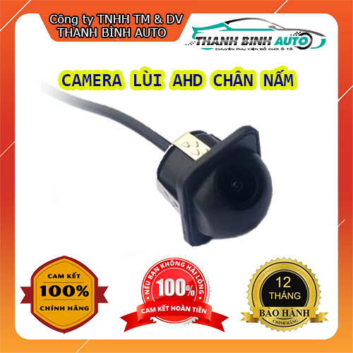 Camera Lùi AHD Chân Nấm Bản Cao Cấp - Dùng Cho Xe Hơi, Ô Tô