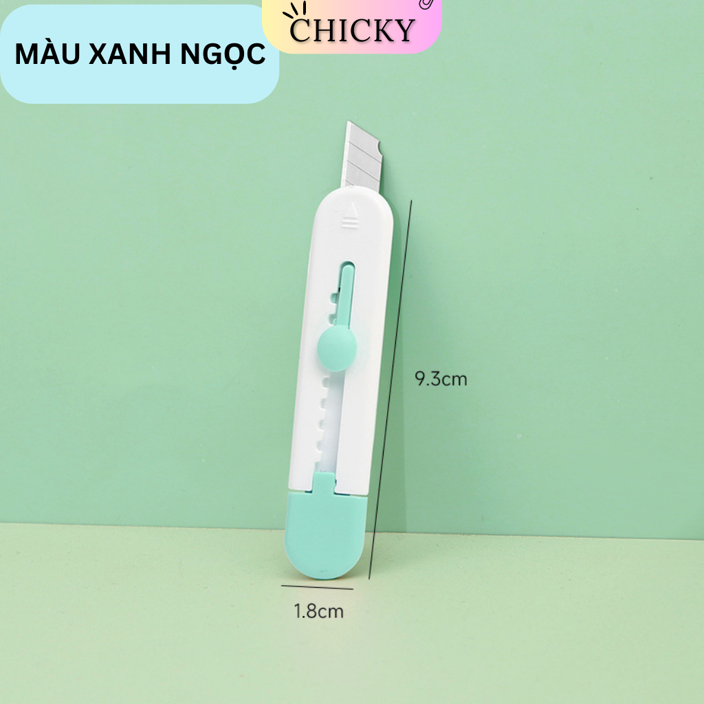 Dao rọc giấy mini Chicky nhiều màu cute dễ thương