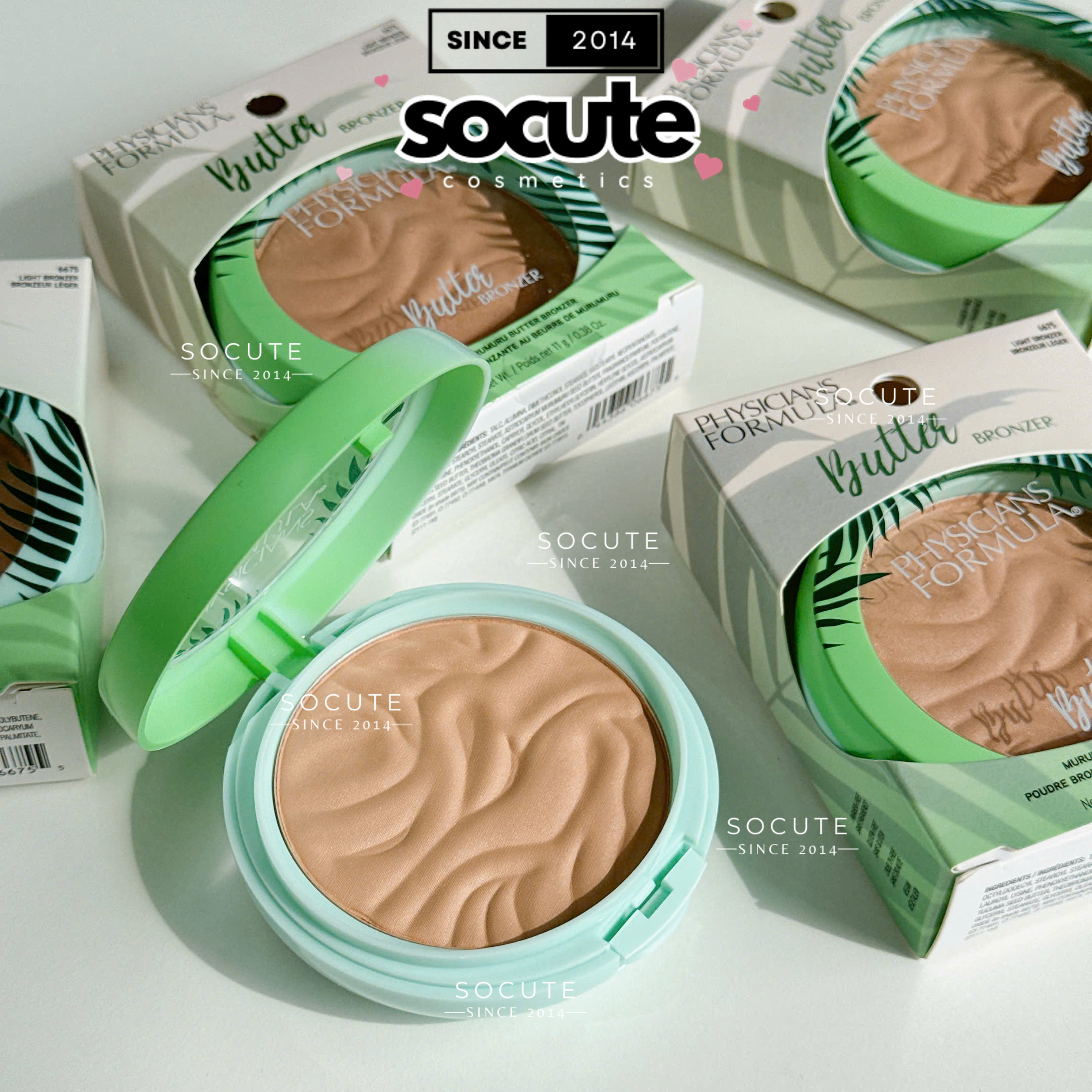 Phấn tạo Khối Physicians Butter Bronzer Physicians Formula 11Gr - Light Bronzer
